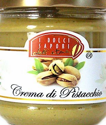 Dolci Sapori dellEtna SWEET PISTACHIO CREAM by Dolci Sapori dellEtna 190g - Italian Artisan Food Gourmet Delicatessen