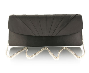 Dolcis Clutch With Pleat Detail