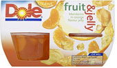 Dole Fruit Gel Bowls Mandarins in Orange Flavour