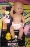 Dolls World Bathtime Bethany 38cm Fully Bathable Doll