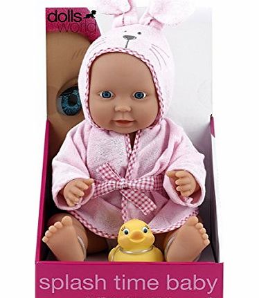 Dolls World Splash Time Baby Girl