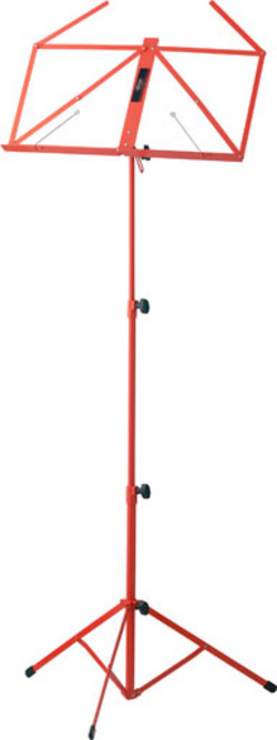 Dolphin 3 SECTIONS MUSIC STAND-RED