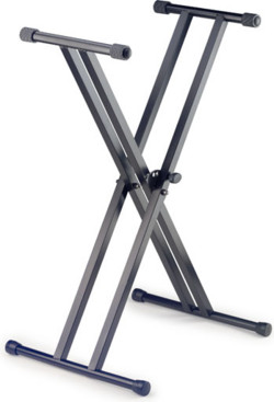 DOUBLE X KEYBOARD STAND BLACK