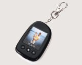 1.5` 2009 MODEL DIGITAL KEYRING PHOTO PICTURE FRAME BLACK - store over 100 photos, slide show feature, supplied in deluxe gift box