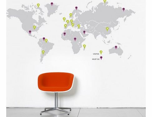 Traveller map Sticker `One size