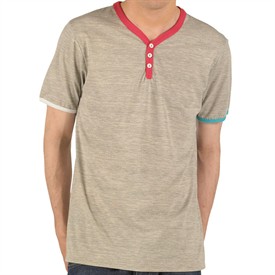 Done And Dusted Mens Calvin T-Shirt Light Grey