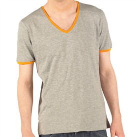 Done And Dusted Mens Rayjay T-Shirt Light Grey