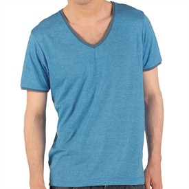 Done And Dusted Mens Rayjay T-Shirt Pale Azure