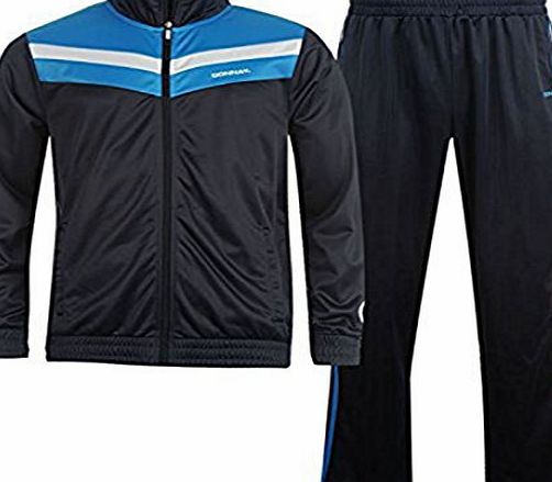 Donnay Mens Poly T Suit Sr43 Navy XS