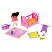 Dora Baby Dora Bedtime Playset
