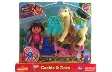 dora Pony Playset - Cookie and Dora