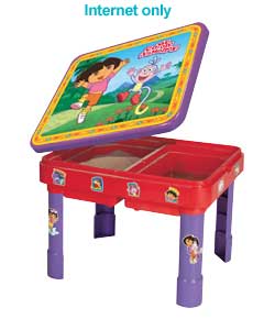 Dora Sand and Water Activity Table