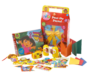 dora the Explorer Pass the Parcel
