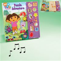 Dora The Explorer Puzzle Adventure Book
