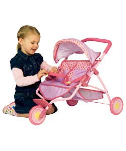 Dora the Explorer Side by Side Dolls Stroller