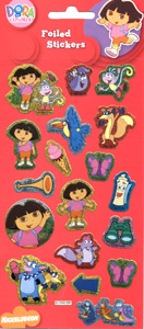 dora The Explorer Sticker Sheet