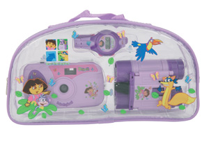 dora The Explorer Watch, Magnifying Glass and Torch Gift Set