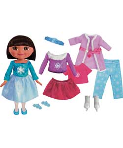 Dora the Explorer Winter Dress Up