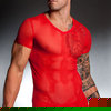 Doreanse 2584 red mesh T-shirt