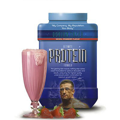 Dorian Yates Ultimate Protein 908g or 1.5kg Tub (DY05 Banana 1.5kg)