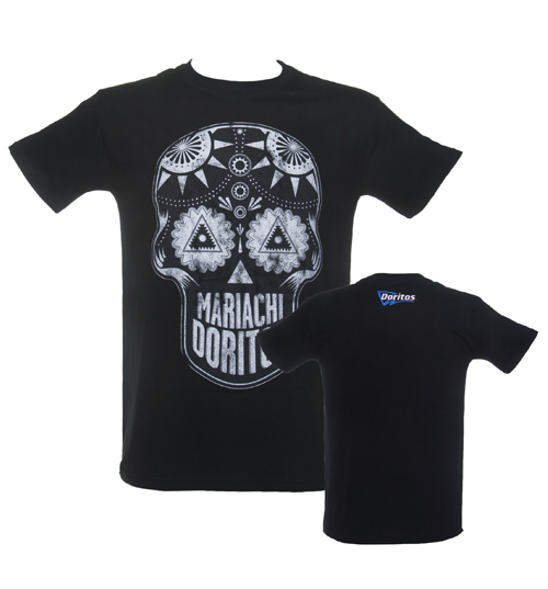 Doritos Mens Black Doritos Mariachi T-Shirt