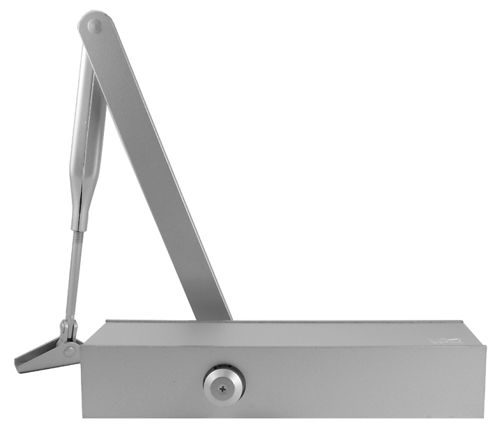 2-5 Size TS83BCA Silver Door Closer with