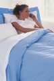 DORMA percale plain pillow cases (pair)