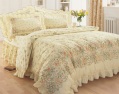 DORMA wild flowers valanced sheet