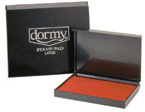 Dormy Stamp Pad 141x108mm Red
