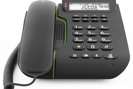 Doro Comfort 3000 Easy to Use Corded Telephone - Black