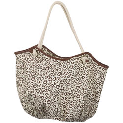 Animal rope handle beach bag