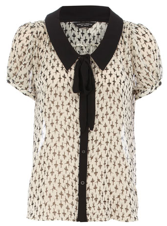 Dorothy Perkins Ballerina drop collar blouse DP05309382