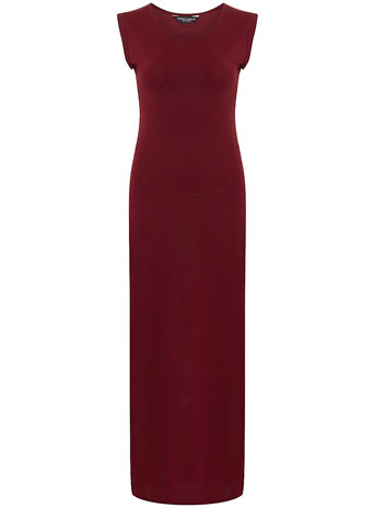 Berry t-shirt maxi dress DP07175999