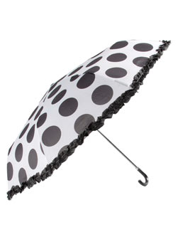 Dorothy Perkins Black and white spot umbrella