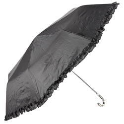 Dorothy Perkins Black animal handle umbrella