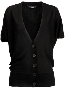 Dorothy Perkins Black batwing viscose cardigan