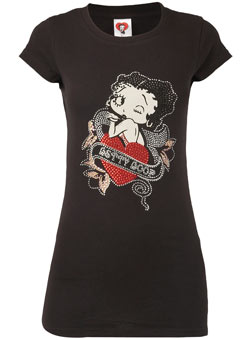 Dorothy Perkins Black Betty Boop t-shirt