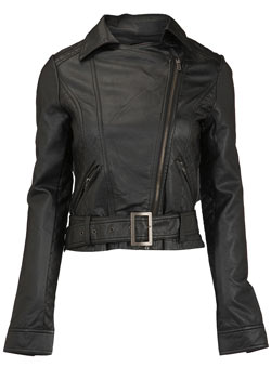 Black biker jacket