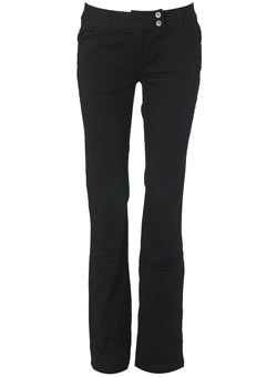 Dorothy Perkins Black bootcut trousers