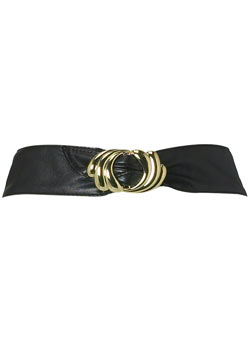 Dorothy Perkins Black buckle sash belt