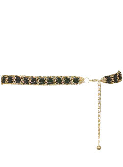 Dorothy Perkins Black chain belt