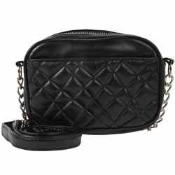 Dorothy Perkins Black chain cross body bag