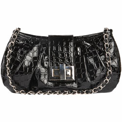 Dorothy Perkins Black chain handle bag