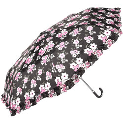 Dorothy Perkins Black ditsy print umbrella