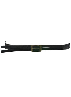 Dorothy Perkins Black double strap jean belt