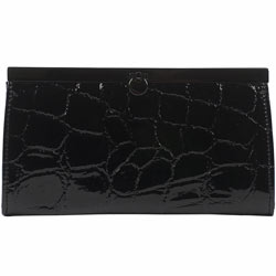 Dorothy Perkins Black flip lock purse