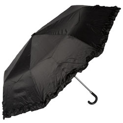 Dorothy Perkins Black frill umbrella