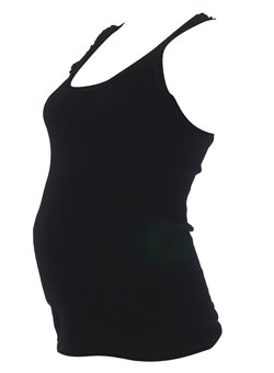 Dorothy Perkins Black frill vest