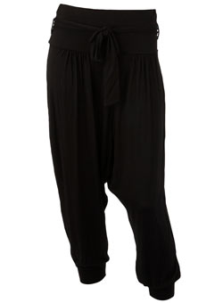 Dorothy Perkins Black jersey harem pants