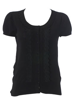 Dorothy Perkins Black lacey cardigan